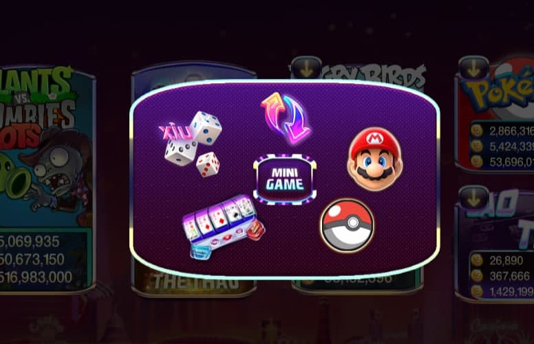 Mini slot game nổ hũ tại cổng game 789Club.