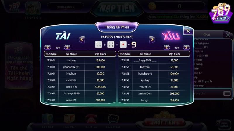 Khuyến mãi và ưu đãi cho người chơi Tài Xỉu 789club